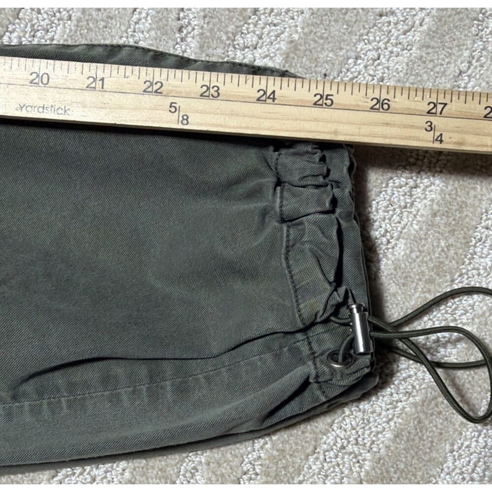 Paige Jeans Reed Army Green Jogger Pants Womens Size 26 - Picture 7 of 9